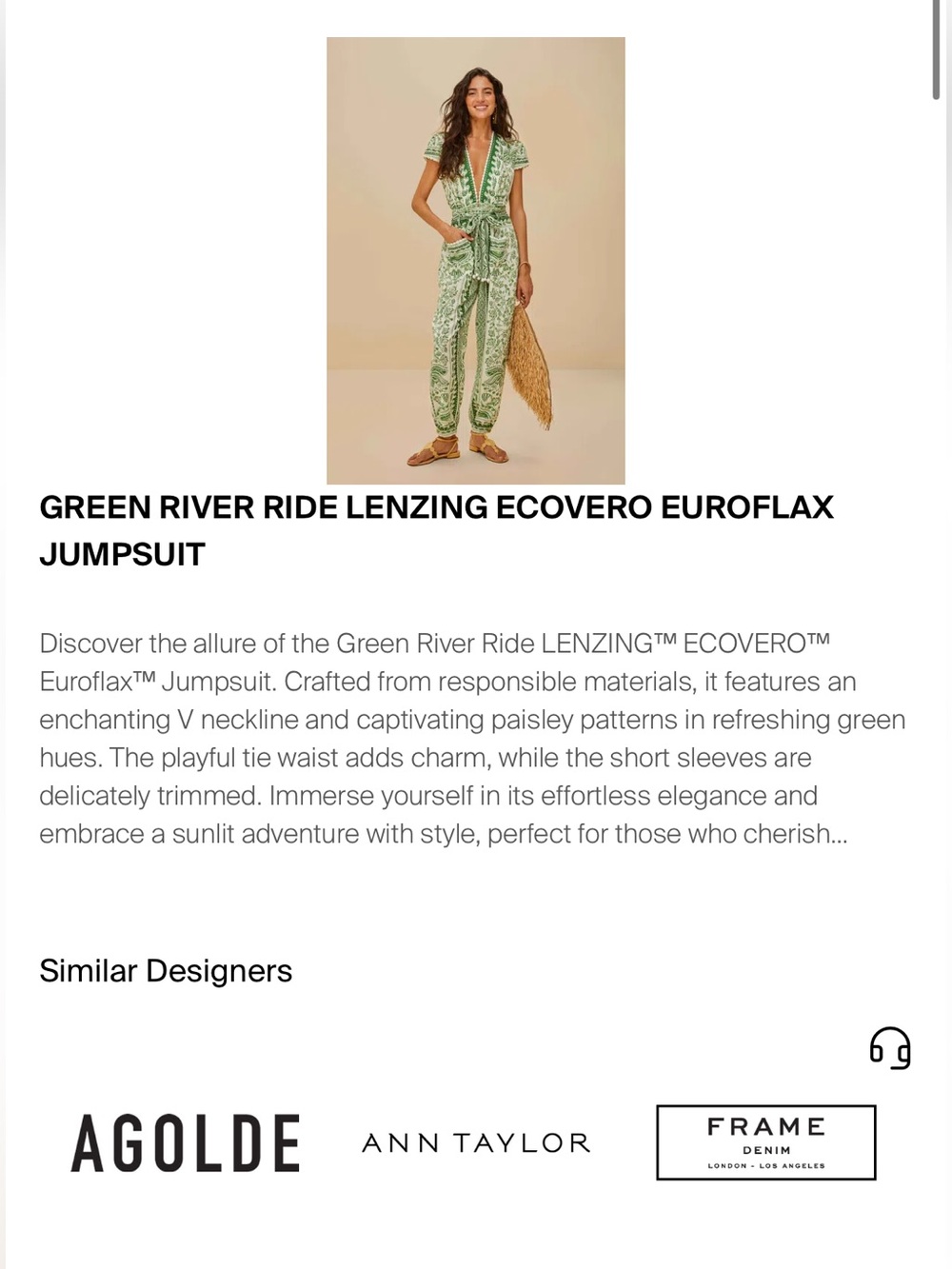 FARM Rio RIVER RIDE GREEN
JUMPSUIT - Picture 9 of 12
